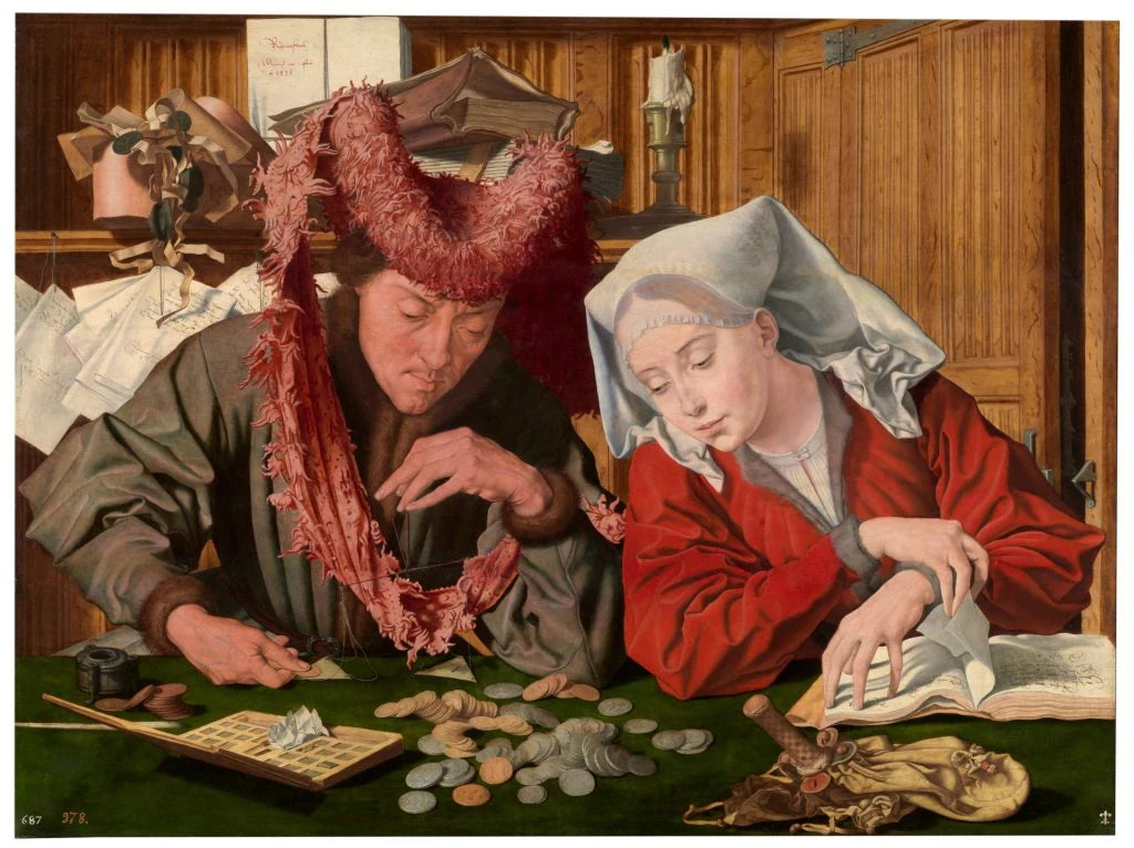 Le Changeur et sa Femme - Marinus van Reymerswale