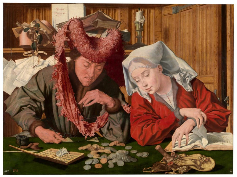 Le Changeur et sa Femme - Marinus van Reymerswale