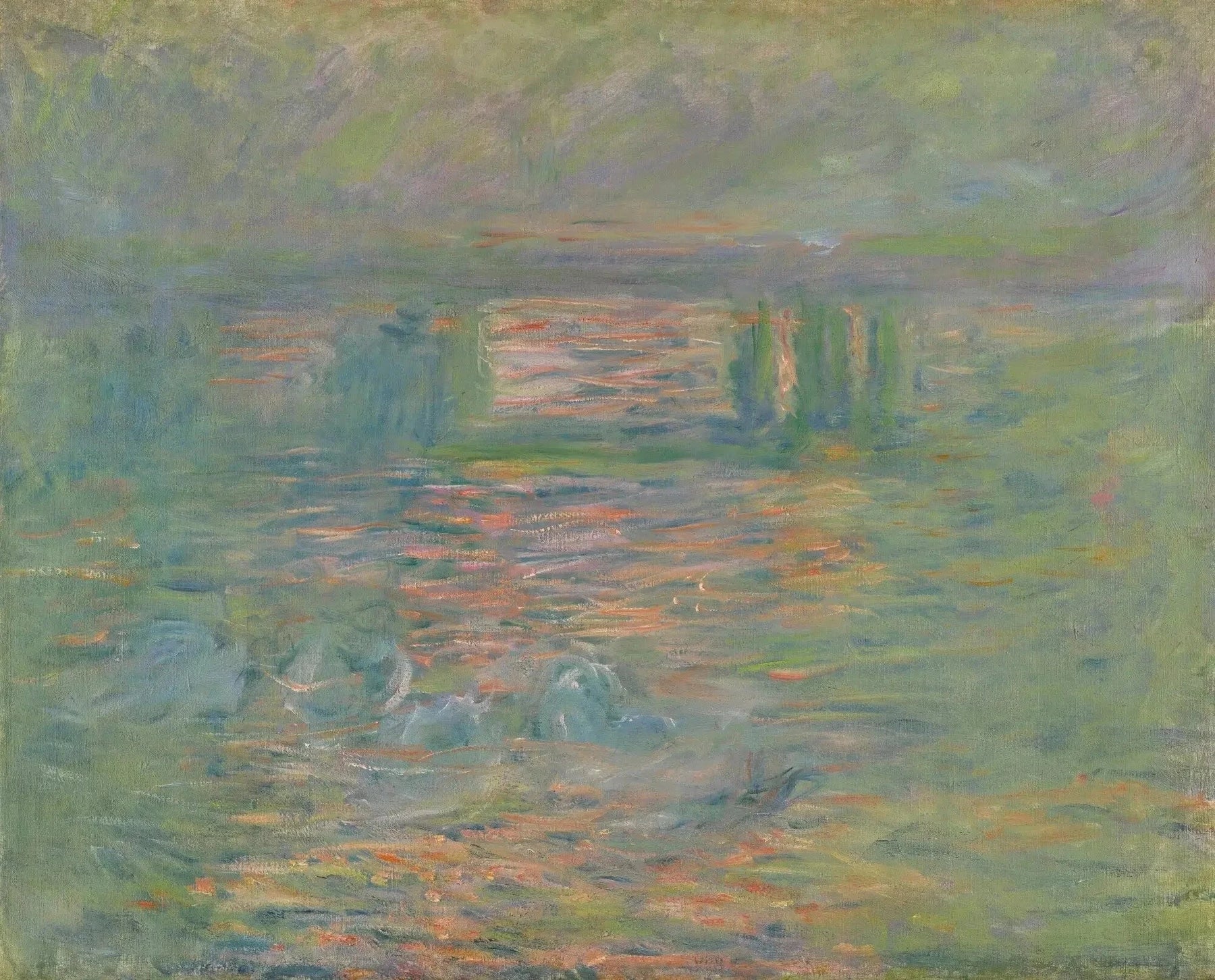 Charing Cross Bridge de Claude Monet, 1899–1901 – collection particulière, Wildenstein 1550
