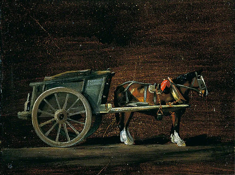 농장 마차, 마차를 끄는 말 - 존 콘스터블

Source:
Chariot de ferme, cheval attelé - John Constable