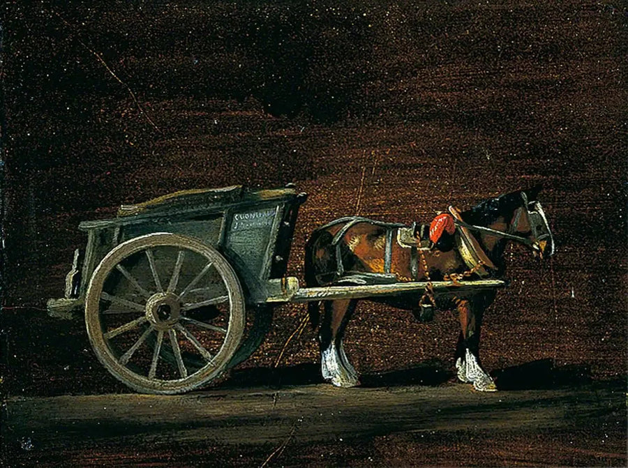 농장 마차, 마차를 끄는 말 - 존 콘스터블

Source:
Chariot de ferme, cheval attelé - John Constable