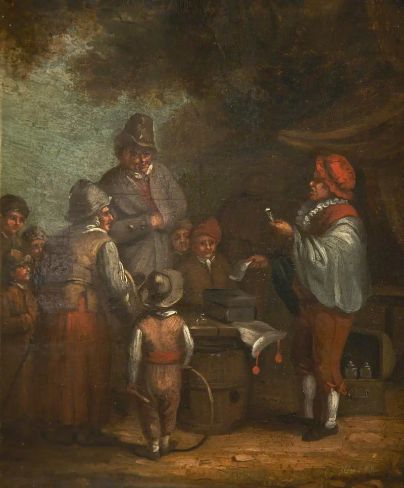 샤를라탕 - 데이비드 테니에르 르 쥬네

Source:
Charlatan - David Teniers le Jeune