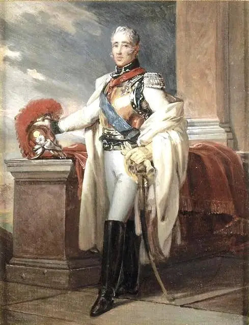 Charles-Philippe de France (1757-1836) comte d’Artois en uniforme de colonel général des Carabiniers vers 1815