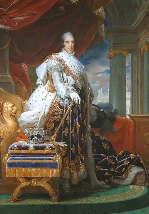 샤를 10세 (1757-1836), 대관 복장 - 프랑수아 제라르

Source:
Charles X (1757-1836), en tenue de couronnement - François Gérard