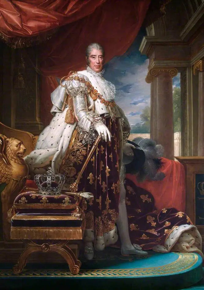 샤를 10세 (1757–1836), 프랑스 왕 - 프랑수아 제라르

Source:
Charles X (1757–1836), roi de France - François Gérard