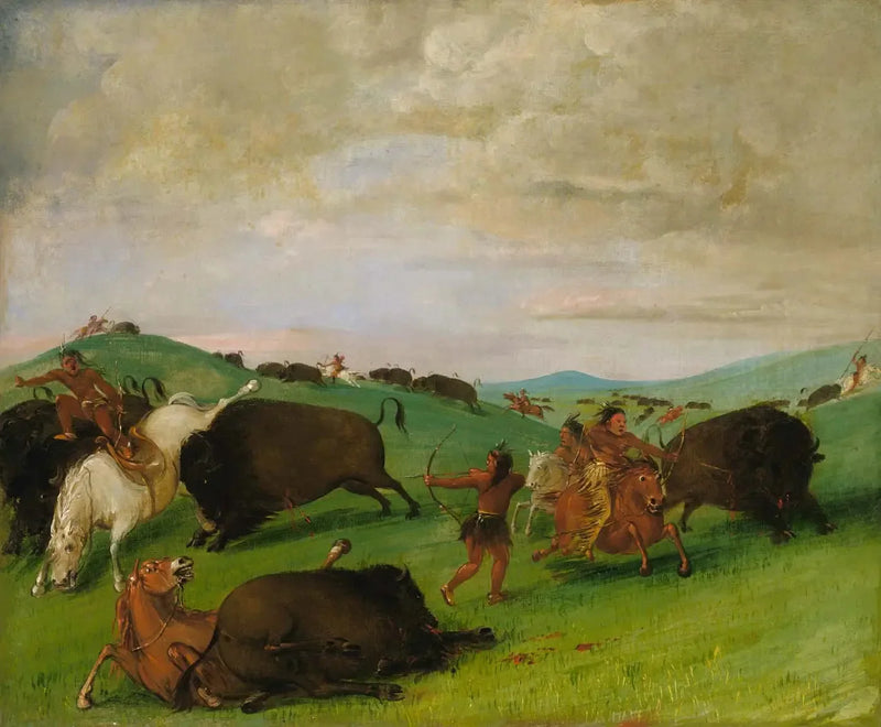 비손 사냥, 남성과 말과 싸우는 황소 - 조지 캐틀린

Source:
Chasse au bison, taureaux se battant avec hommes et chevaux - George Catlin