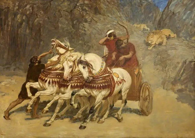 아시리아 사자 사냥 (미완성) - 브리튼 리비에르

Source:
Chasse au lion assyrienne (inachevée) - Briton Rivière