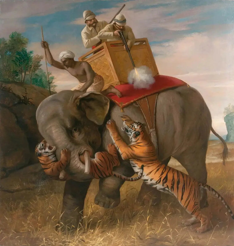 호랑이 사냥 - 브리튼 리비에르

Source:
Chasse au tigre - Briton Rivière