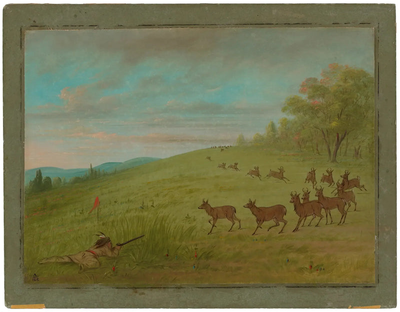 안티로프 사냥 - 아시네보인 - 조지 캐틀린

Source:
Chasse aux antilopes - Assinneboine - George Catlin