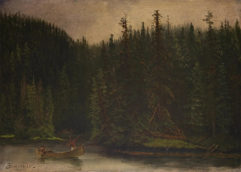 카누를 타는 인디언 사냥꾼들 - 알버트 비어슈타트

Source:
Chasseurs indiens en canoë - Albert Bierstadt