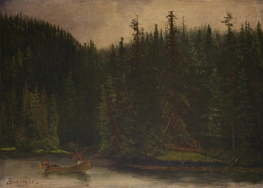 카누를 타는 인디언 사냥꾼들 - 알버트 비어슈타트

Source:
Chasseurs indiens en canoë - Albert Bierstadt