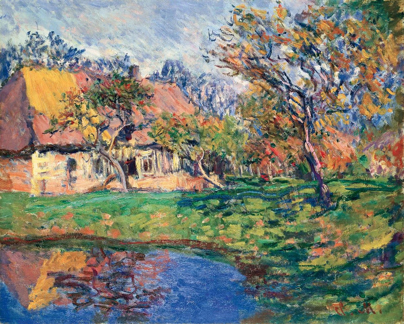 노르망디 오두막 - Claude Monet