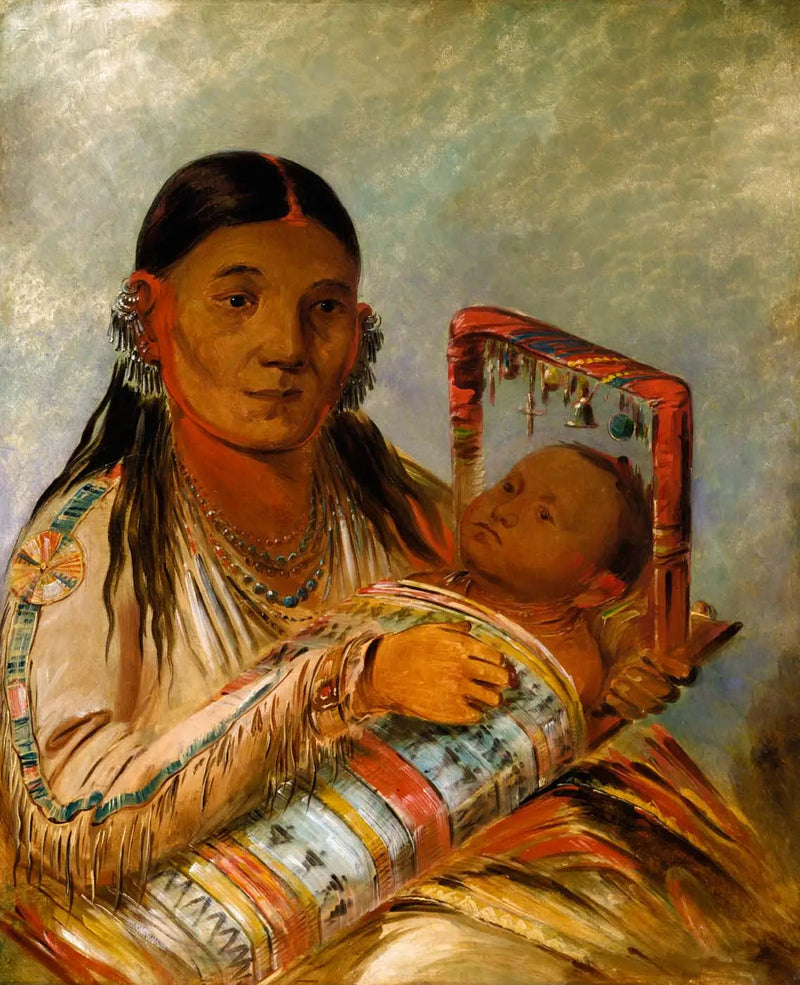 체아카체, 노토웨이의 아내 - 조지 캐틀린

Source:
Chée-ah-ká-tchée, épouse de Nót-to-way - George Catlin