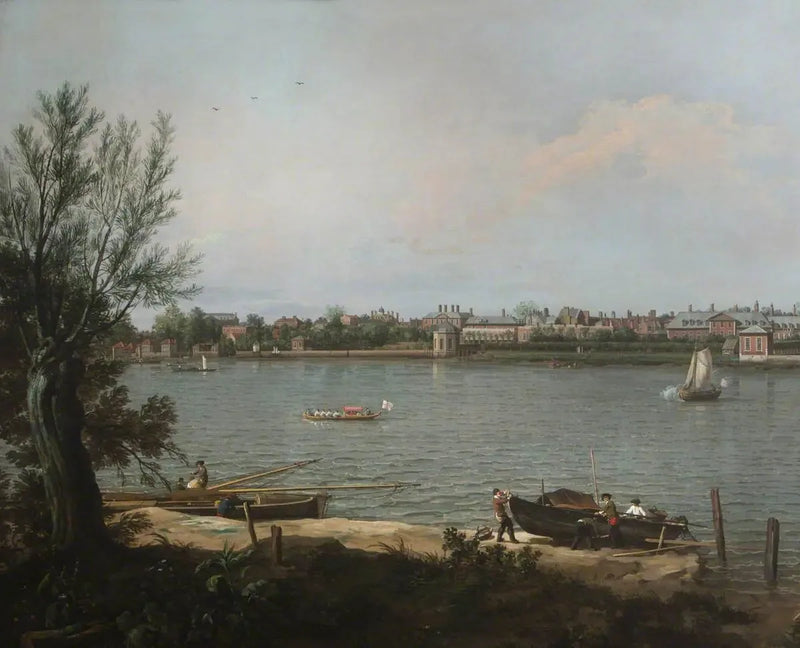 첼시, 템즈 강에서 배터시 리치까지 - 카날레토

Source:
Chelsea depuis la Tamise à Battersea Reach - Canaletto