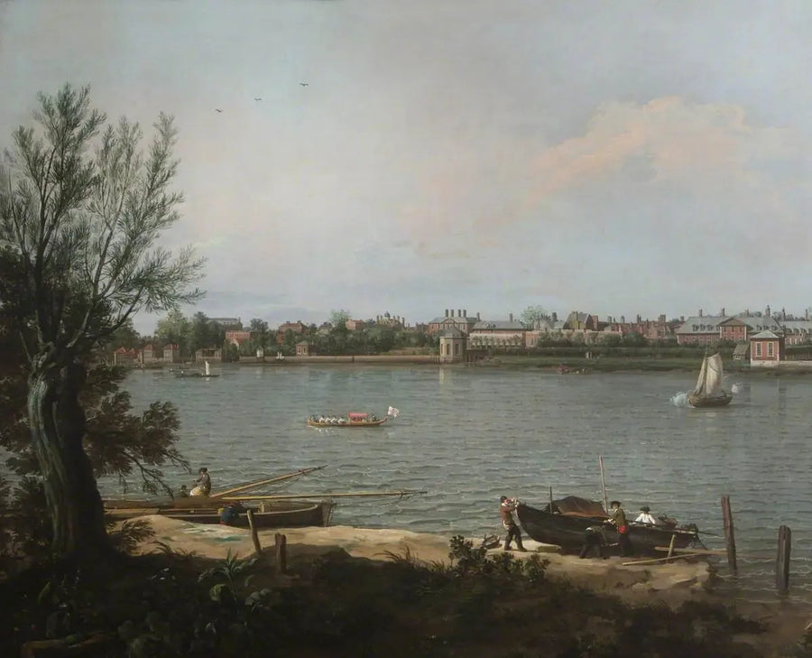 첼시, 템즈 강에서 배터시 리치까지 - 카날레토

Source:
Chelsea depuis la Tamise à Battersea Reach - Canaletto