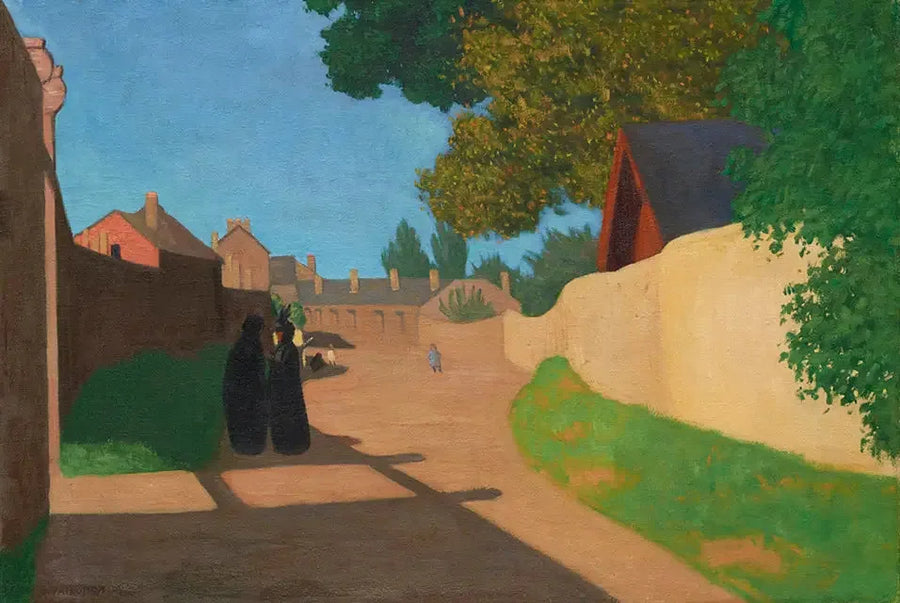 햇살 가득한 길 - 펠릭스 발로통

Source:
Chemin ensoleillé - Félix Vallotton