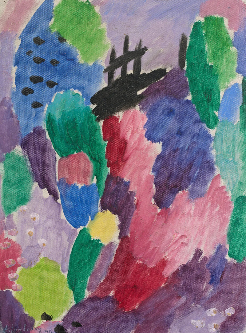 체민 루즈, 세 프레 - 알렉세이 폰 자울렌스키

Source:
Chemin Rouge, St. Prex - Alexej von Jawlensky