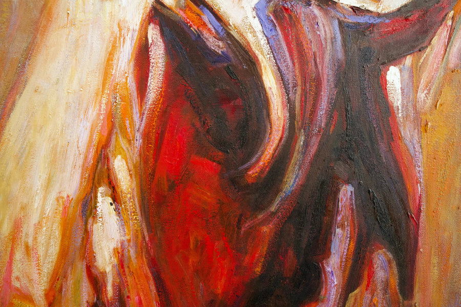 추상적인 말 | 100 x 100cm