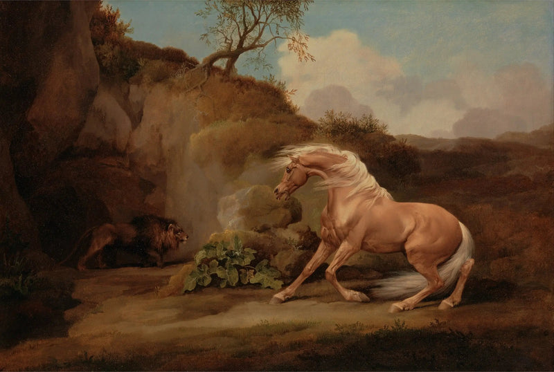 사자를 보고 겁먹은 말 - 조지 스텁스

Source:
Cheval effrayé par un lion - George Stubbs