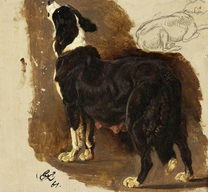 코리 수염개 - 에드윈 헨리 랜드시어

Source:
Chienne Colley - Edwin Henry Landseer