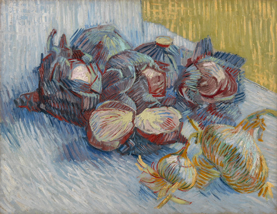 붉은 숯과 마늘 - Vincent van Gogh