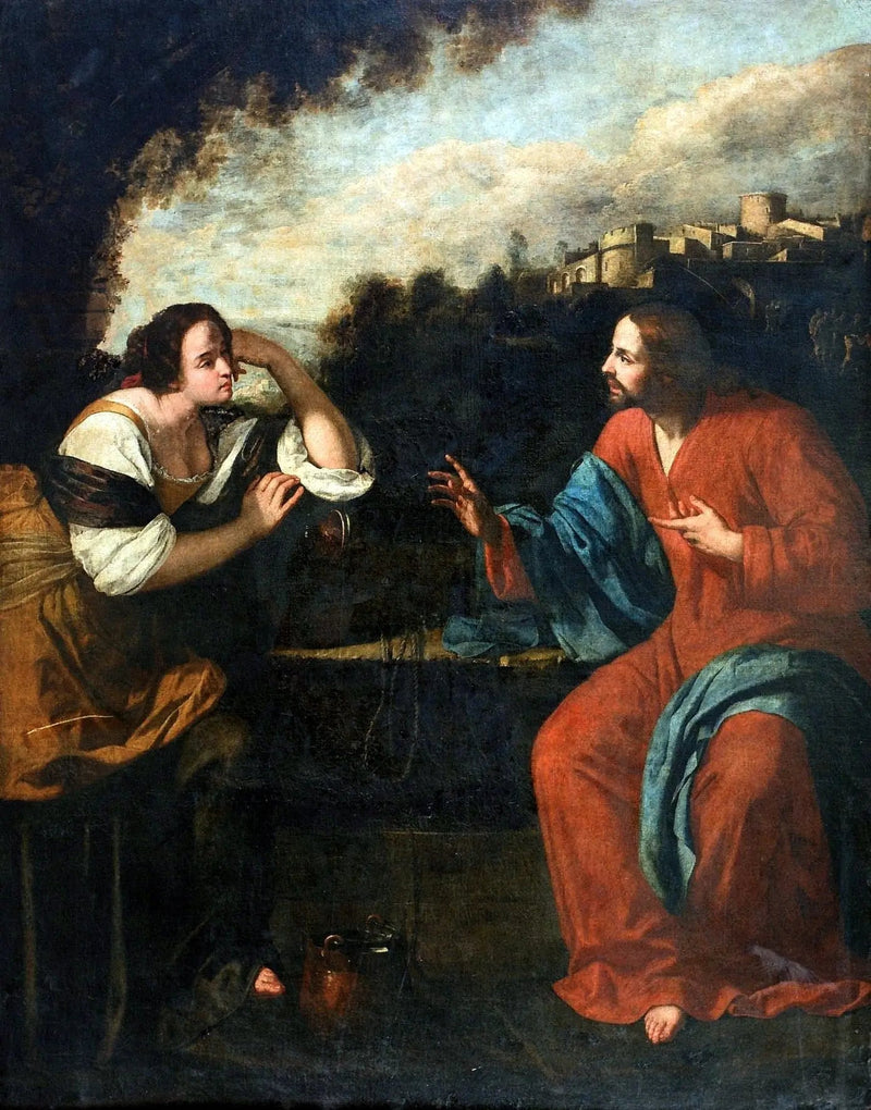 그리스도와 사마리아 여인 - 아르테미시아 젠틸레스키

Source:
Christ et la Samaritaine au puits - Artemisia Gentileschi