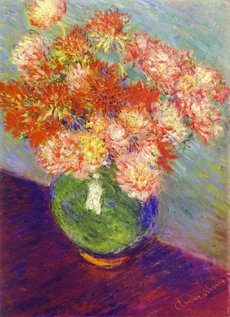 국화 - Claude Monet
