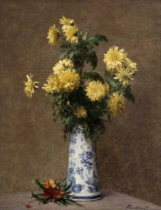노란 국화 - 앙리 판탱-라투르

Source:
Chrysanthèmes jaunes - Henri Fantin-Latour