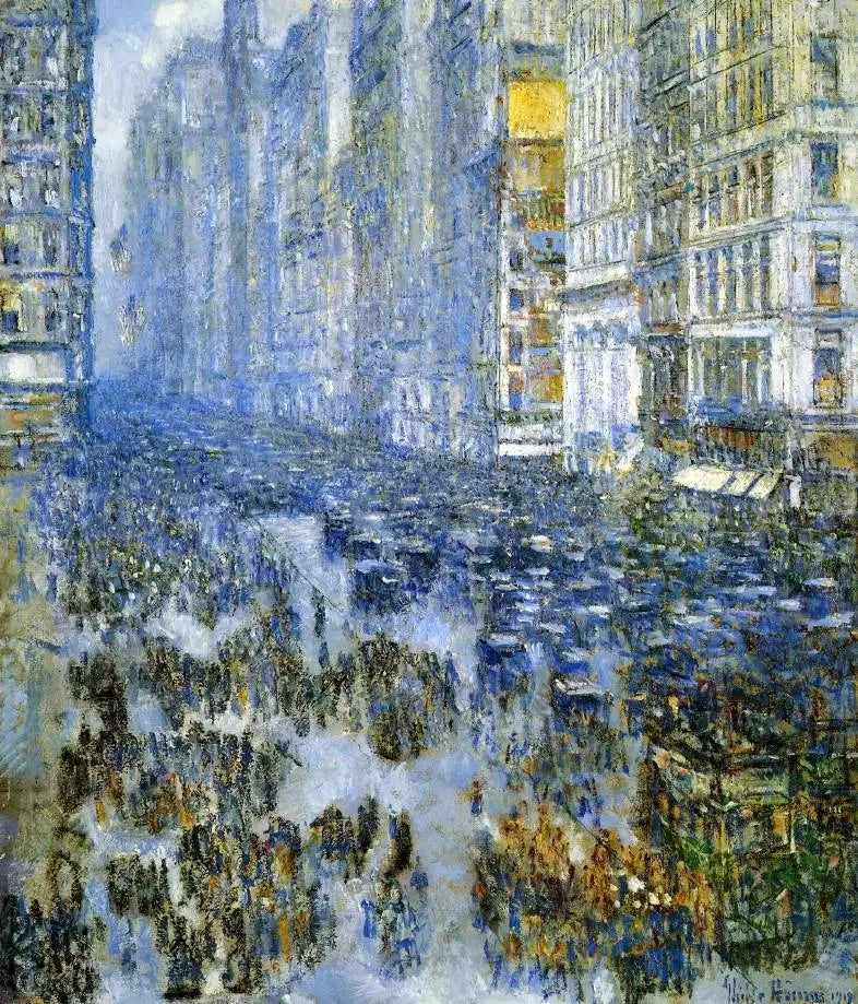 다섯 번째 거리 - 칠드 하섬

Source:
Cinquième Avenue - Childe Hassam
