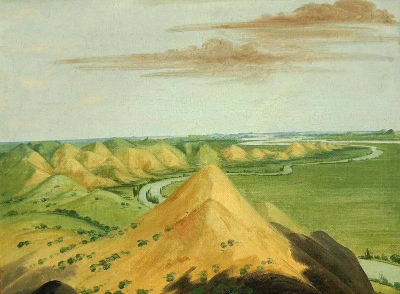 클레이 블러프스, 만단스에서 20마일 위에 - 조지 캐틀린

Source:
Clay Bluffs, à vingt milles au-dessus des Mandans - George Catlin