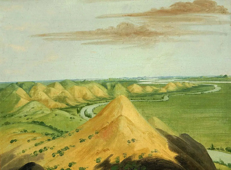 클레이 블러프스, 만단스에서 20마일 위에 - 조지 캐틀린

Source:
Clay Bluffs, à vingt milles au-dessus des Mandans - George Catlin