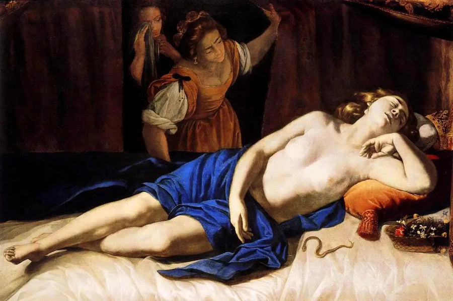 클레오파트라 - 아르테미시아 젠틸레스키

Source:
Cléopâtre - Artemisia Gentileschi