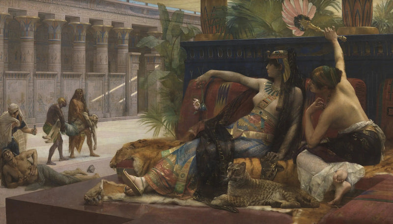 클레오파트라는 사형수들에게 독을 강요하다 - 알렉상드르 카바넬

Source:
Cléopâtre impose des poisons sur des condamnés à mort - Alexandre Cabanel