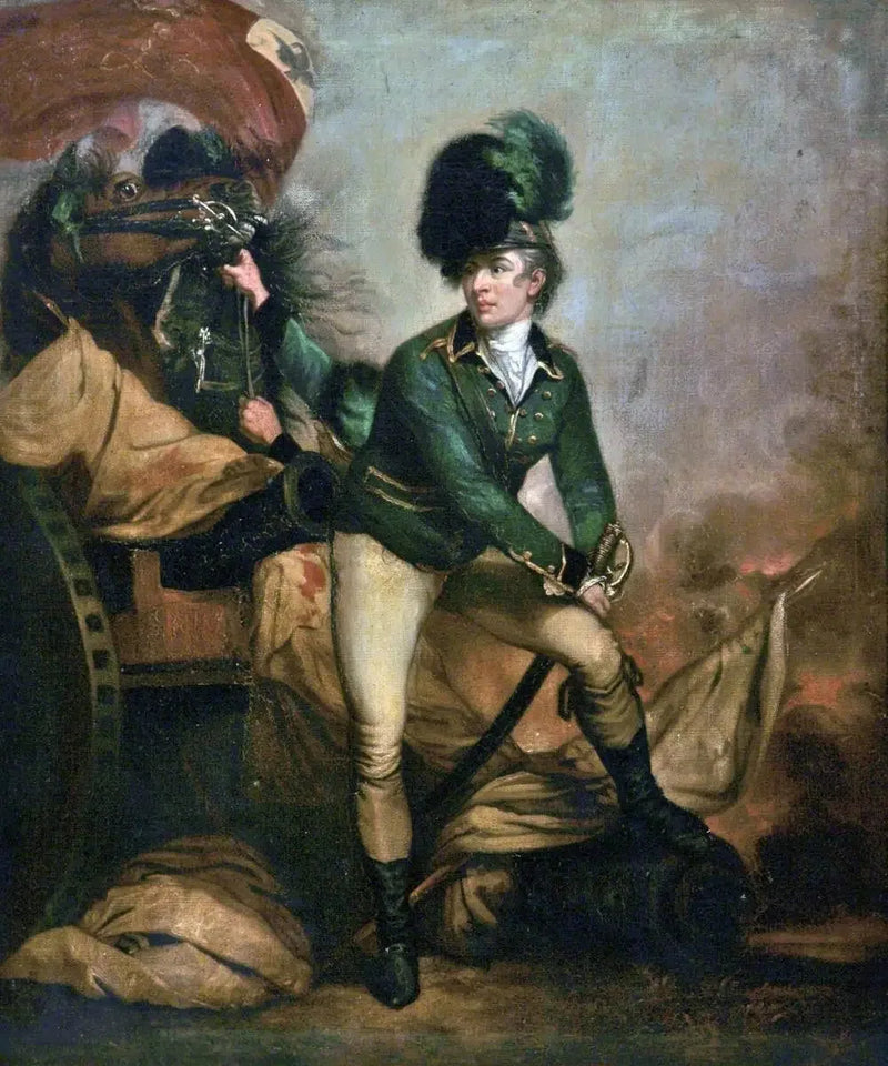 대령 Sir Banastre Tarleton (1754–1833) - Joshua Reynolds