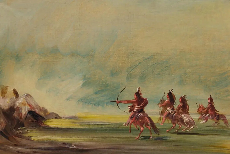 의학 암석에 화살을 주는 코맨치 - 조지 캐틀린

Source:
Comanche donnant des flèches à Medicine Rock - George Catlin