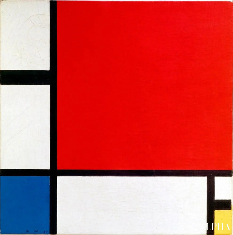 빨강, 파랑, 노랑으로 구성된 작품 - 피트 몬드리안

Source:
Composition en rouge, bleu et jaune - Piet Mondrian