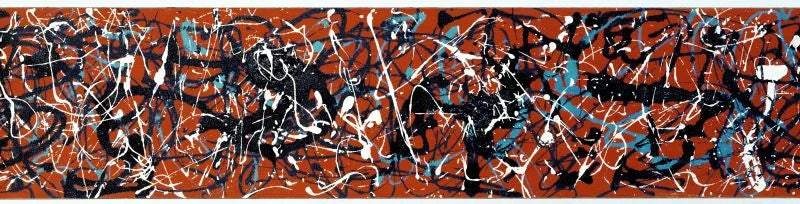 Composition horizontale - Jackson Pollock