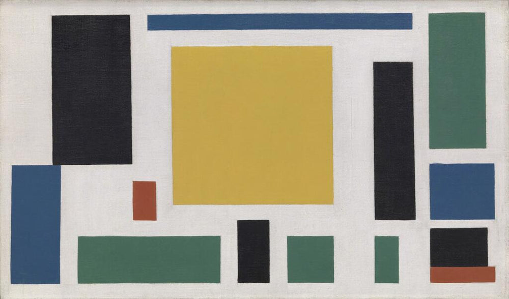 Composition VIII (La Vache) - Theo van Doesburg image 1 copie de tableau peinte à la main