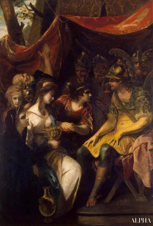 Continence de Scipion - Joshua Reynolds - Reproductions de tableaux et peintures haut de gamme