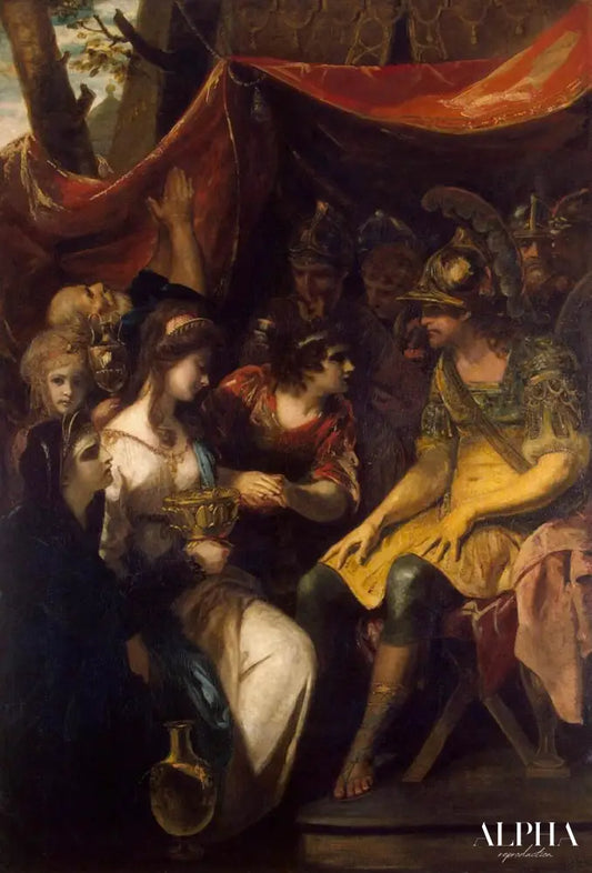 Continence de Scipion - Joshua Reynolds - Reproductions de tableaux et peintures haut de gamme