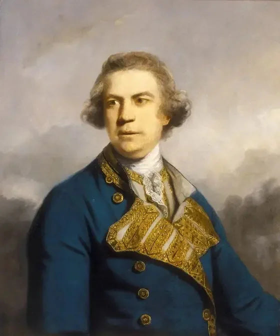 제독 오거스터스 케펠, 1725-1786 - 조슈아 레이놀즈