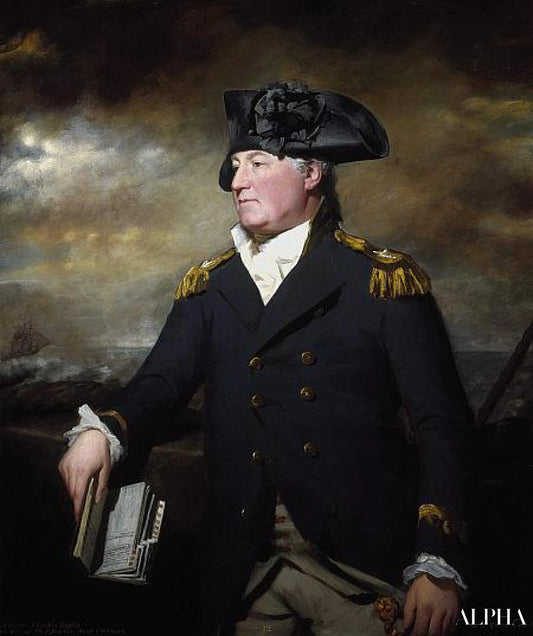 Contre-amiral Charles Inglis - Sir Henry Raeburn - Reproductions de tableaux et peintures haut de gamme