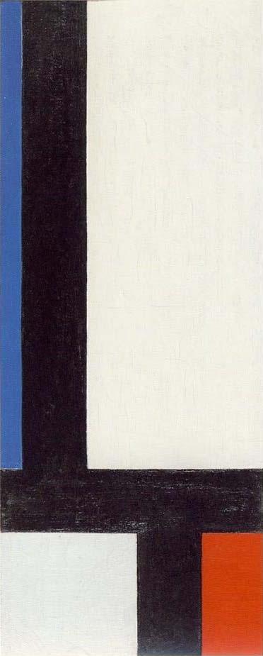 Contre composition XII - Theo van Doesburg image 1 reproduction artisanale de tableau