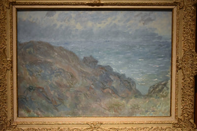 Reproduction du tableau « Cottage sur les falaises près de Varengeville - Claude Monet » par Alpha Reproduction en peinture à l’huile