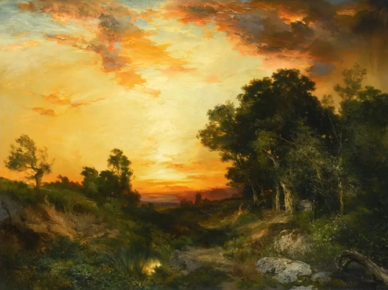 석양, 아마갱세트 - 토마스 모란

Source:
Coucher de soleil, Amagansett - Thomas Moran