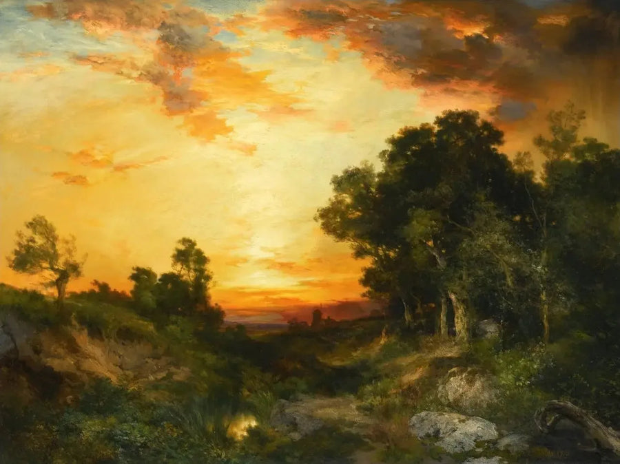 석양, 아마갱세트 - 토마스 모란

Source:
Coucher de soleil, Amagansett - Thomas Moran
