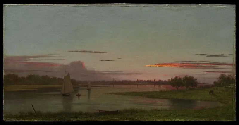 일몰, 블랙 록, 코네티컷 - 마틴 존슨 헤이드

Source:
Coucher de soleil, Black Rock, Connecticut - Martin Johnson Heade