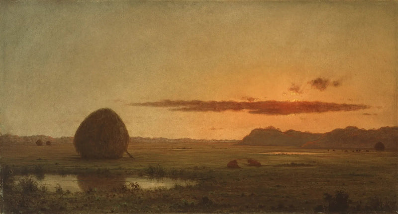 석양, 뉴베리포트 메도우스 - 마틴 존슨 헤이드

Source:
Coucher de soleil, Newburyport Meadows - Martin Johnson Heade