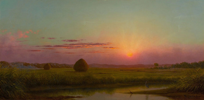 습지 위의 석양 - 마틴 존슨 헤이드

Source:
Coucher de soleil sur le marais - Martin Johnson Heade