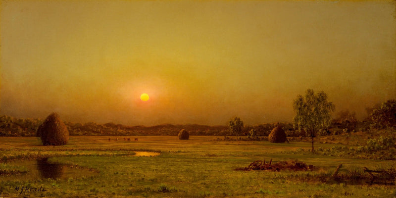 매사추세츠 뉴버리포트의 습지 위 일몰 - 마틴 존슨 헤이드

Source:
Coucher de soleil sur les marais, Newburyport, Massachusetts - Martin Johnson Heade